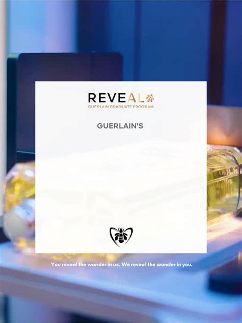 guerlain reveal graduate program